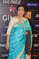 Asha Bhosle at 4th Gionne Star Global Indian Music Academy Awards in NSCI, Mumbai on 20th Jan 2014